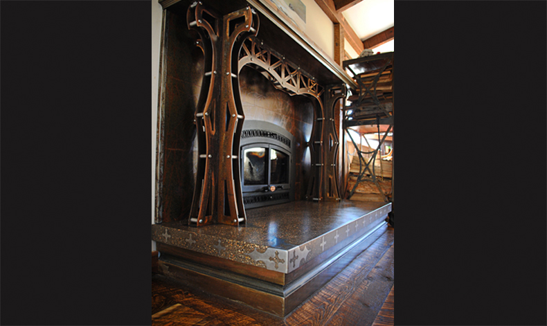 The Bridger Fireplace Surround