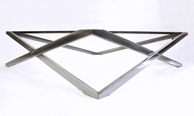 THE SQUARE "X" COFFEE TABLE