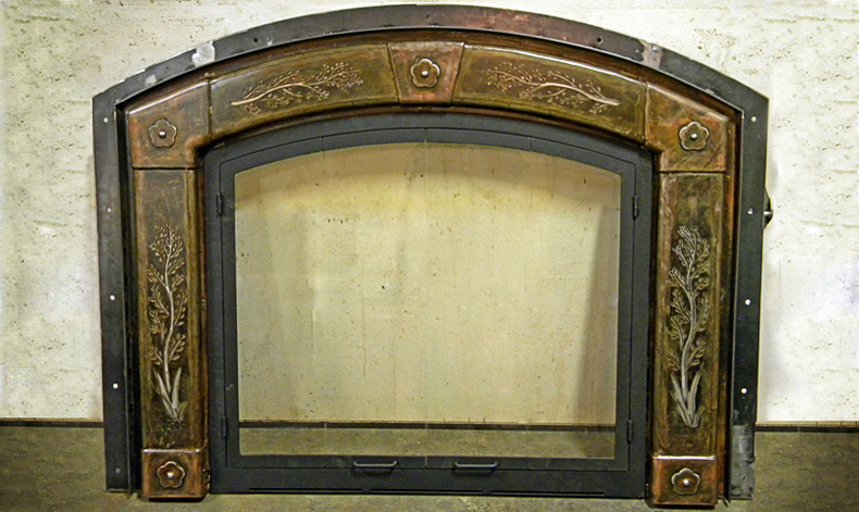 The Vance fireplace surround