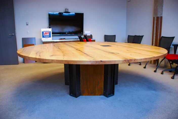 Brandner Design's custom office furniture for Jump Trading.