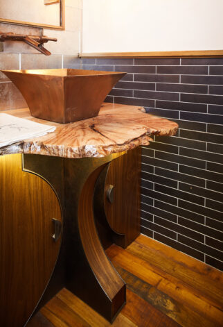 Story Mill Remodel with Copper Sink