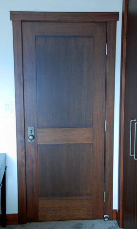Mahogany Craftsmen Style Doors