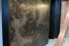 Marbleized Hot Rolled Steel Wall Panels