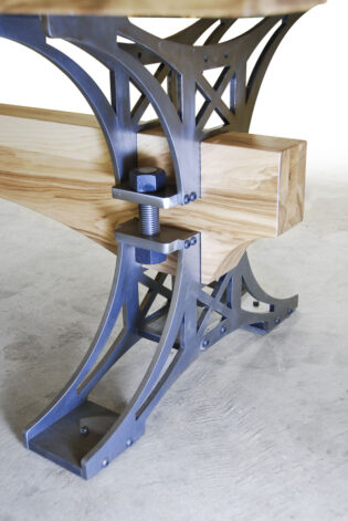 The White Ash Truss Table