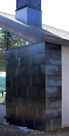 Exterior Hot Rolled Steel Chimney Surround