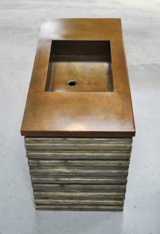 Brandner Design Integral Copper Sink
