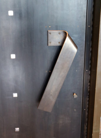Brandner Design Stainless Steel Pivot Door