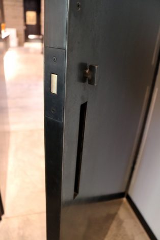 Brandner Design Mountain Industrial Pocket Doors