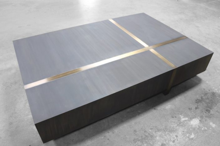 Brandner Design Bronze Quadrant Table