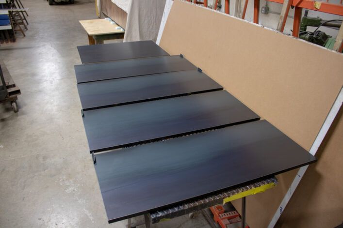 Brandner Design Blackened Hot Rolled Steel Panels