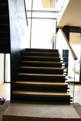 The Steel Fin Stair Risers