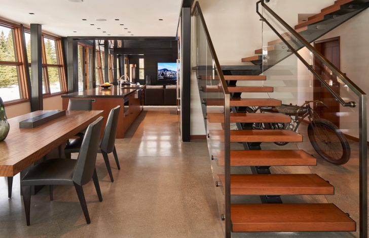 Brandner Design Rockcress Guest House Stairs