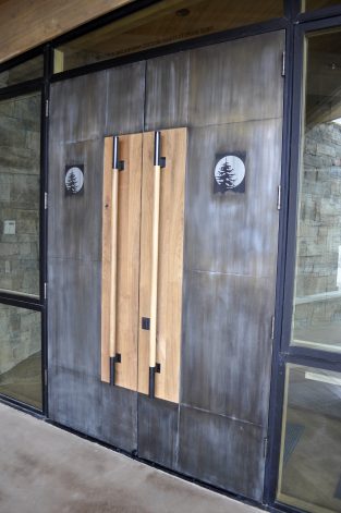 Zinc Glued Panel Door