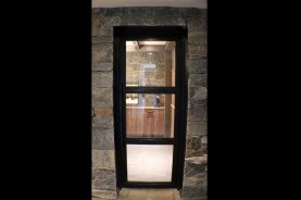 Brandner Design Lone Peak Wine Room Door