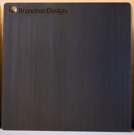Dark Brown on Brass Patina handmade by Brandner Design