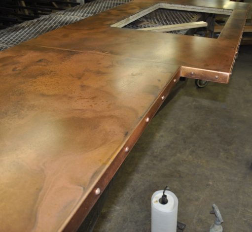Brandner Design Teton Copper Countertop