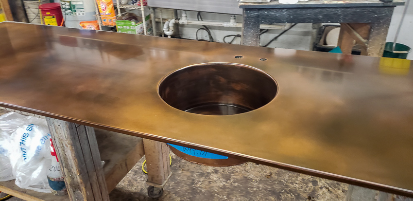 Brandner Design Belk Copper Sink