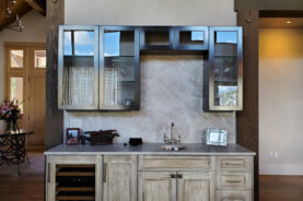 Eagle View Wet Bar Cabinets