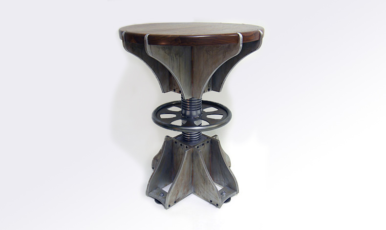 Brandner Design Walnut Turnbuckle Table