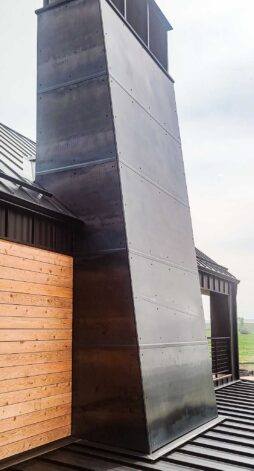Sales Place Residence Chimney Cap on Hot Rolled Stainless Steel.